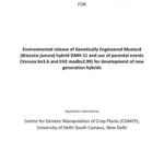 خرید و دانلود نسخه کامل کتاب Assessment of Food and Environmental Safety of GE mustard