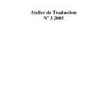 خرید و دانلود نسخه کامل کتاب Atelier de traduction