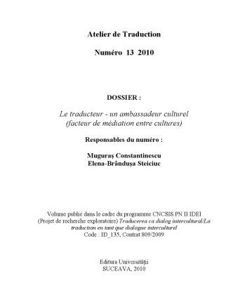 خرید و دانلود نسخه کامل کتاب Atelier de traduction