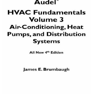 خرید و دانلود نسخه کامل کتاب Audel HVAC Fundamentals. Volume 3: Air Conditioning, Heat Pumps and Distribution Systems