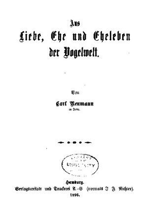 خرید و دانلود نسخه کامل کتاب Aus Liebe, Ehe und Eheleben der Vogelwelt