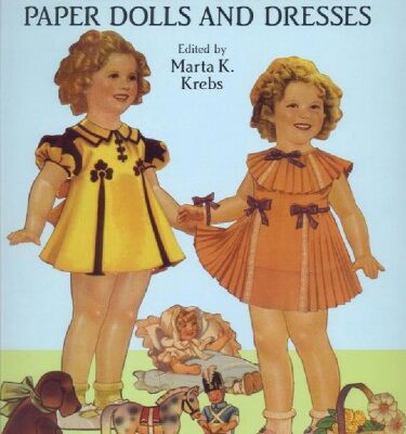 خرید و دانلود نسخه کامل کتاب Authentic Shirley Temple Paper Dolls and Dresses