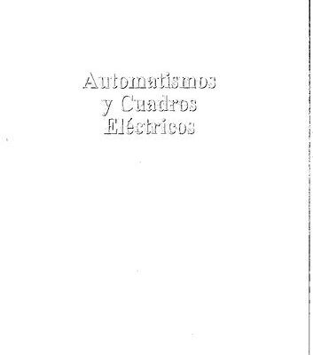 خرید و دانلود نسخه کامل کتاب Automatismos y cuadros eléctricos