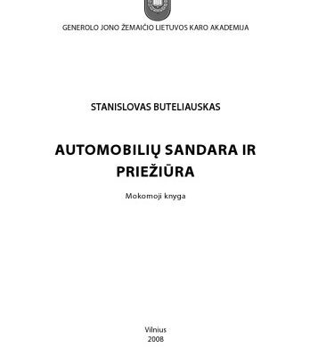 خرید و دانلود نسخه کامل کتاب Automobilių sandara ir priežiūra: mokomoji knyga