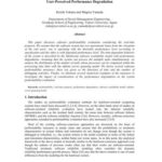 خرید و دانلود نسخه کامل کتاب Availability-Based Software Performability Model with User-Perceived Performance Degradation