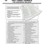 خرید و دانلود نسخه کامل کتاب AWS Safety and Health Fact Sheet Bundle for Aerospace Welding