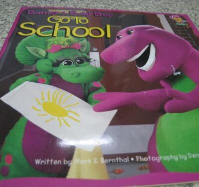 خرید و دانلود نسخه کامل کتاب Baby Bop Goes to School