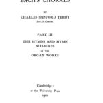 خرید و دانلود نسخه کامل کتاب Bach’s chorals. Part III. The hymns and hymn melodies of the organ works