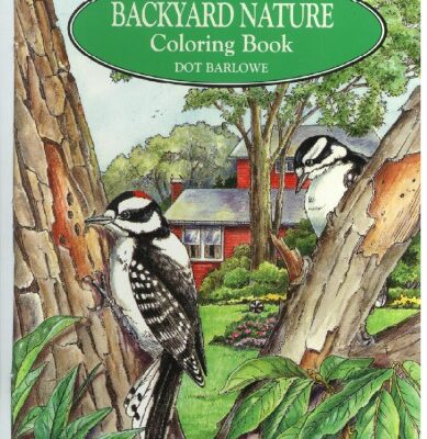 خرید و دانلود نسخه کامل کتاب Backyard Nature Coloring Book