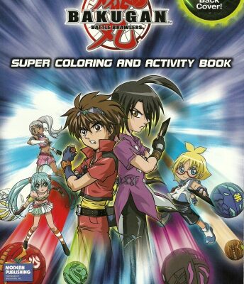 خرید و دانلود نسخه کامل کتاب Bakugan – Super Coloring And Activity Book