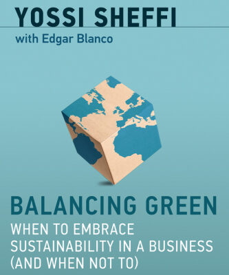 خرید و دانلود نسخه کامل کتاب Balancing Green: When to Embrace Sustainability in a Business (and When Not To)
