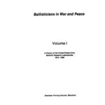 خرید و دانلود نسخه کامل کتاب Ballisticians in War and Peace. Volume I