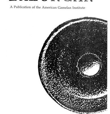 خرید و دانلود نسخه کامل کتاب Balungan Gamelan Journal