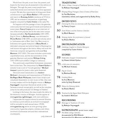 خرید و دانلود نسخه کامل کتاب Balungan Gamelan Journal