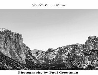 خرید و دانلود نسخه کامل کتاب Be Still And Know: Landscape Photography by Paul Greutman