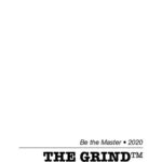 خرید و دانلود نسخه کامل کتاب Be the Master – The Grind 2020 Workbook