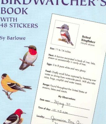 خرید و دانلود نسخه کامل کتاب Beginning Birdwatcher’s Book With 48 Stickers