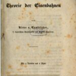 خرید و دانلود نسخه کامل کتاب Beitrag zur Theorie der Eisenbahnen