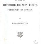 خرید و دانلود نسخه کامل کتاب Beiträge zur Kritik der Histoire de mon temps Friedrichs des Großen