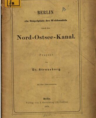 خرید و دانلود نسخه کامل کتاب Berlin, ein Stapelplatz des Welthandels durch den Nord-Oastsee-Kanal