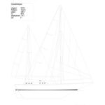 خرید و دانلود نسخه کامل کتاب Bernard Moitessier Joshua Steel Sailboat Yacht Boat Plan Plans