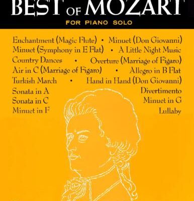 خرید و دانلود نسخه کامل کتاب Best of Mozart for piano solo