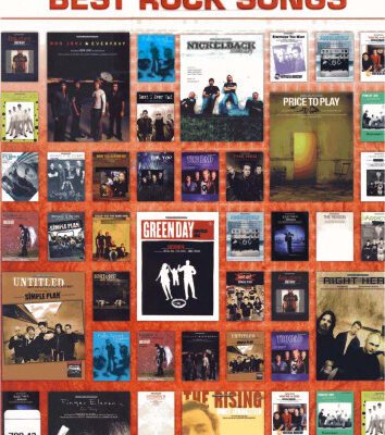 خرید و دانلود نسخه کامل کتاب Best Rock Songs 2000 – 2005 (Songbook)