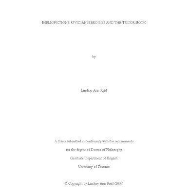 خرید و دانلود نسخه کامل کتاب Bibliofictions: Ovidian Heroines and the Tudor Book