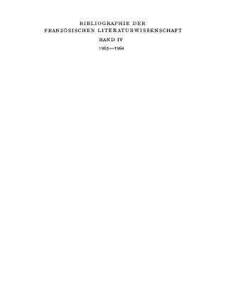 خرید و دانلود نسخه کامل کتاب Bibliographie der französischen Literaturwissenschaft = Bibliographie d’histoire littéraire française