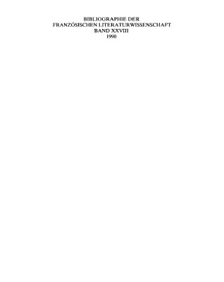 خرید و دانلود نسخه کامل کتاب Bibliographie der französischen Literaturwissenschaft = Bibliographie d’histoire littéraire française