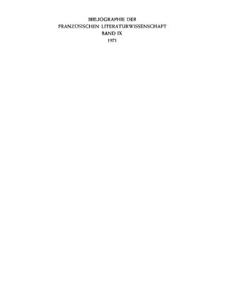 خرید و دانلود نسخه کامل کتاب Bibliographie der französischen Literaturwissenschaft = Bibliographie d’histoire littéraire française