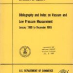 خرید و دانلود نسخه کامل کتاب Bibliography and Index on Vacuum and Low Pressure Measurement () [W. G. Brombacher]
