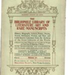 خرید و دانلود نسخه کامل کتاب Bibliophile Library of Literature, Art, and Rare Manuscripts. Volume 20