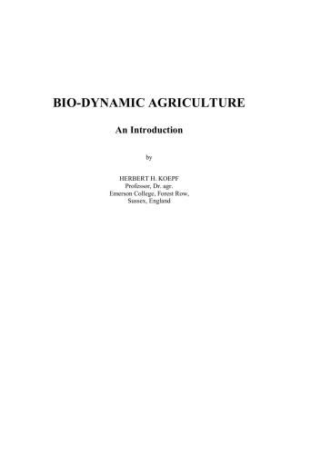 خرید و دانلود نسخه کامل کتاب Bio-Dynamic Agriculture: An introduction_68e9d7d4cce63.jpeg خرید و دانلود نسخه کامل کتاب Bio-Dynamic Agriculture: An introduction