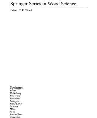 خرید و دانلود نسخه کامل کتاب Biochemistry and Molecular Biology of Wood