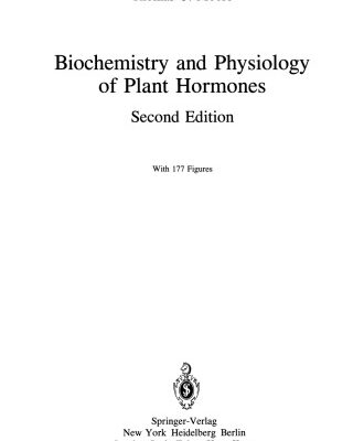 خرید و دانلود نسخه کامل کتاب Biochemistry and Physiology of Plant Hormones
