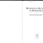 خرید و دانلود نسخه کامل کتاب Biographical Dictionary of Modern Egypt