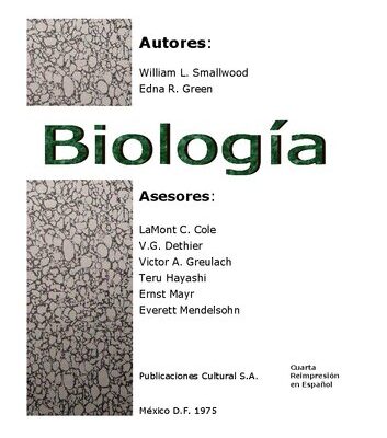 خرید و دانلود نسخه کامل کتاب Biología smallwood – green