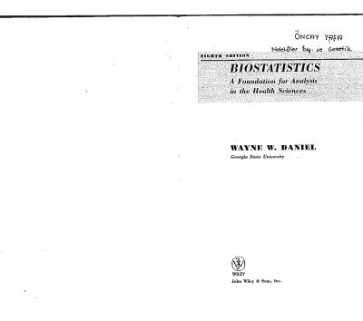 خرید و دانلود نسخه کامل کتاب Biostatistics: A Foundation for Analysis in the Health Sciences 8th Edition (Wiley Series in Probability and Statistics)