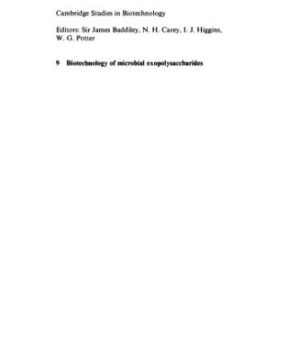 خرید و دانلود نسخه کامل کتاب Biotechnology of Microbial Exopolysaccharides