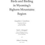 خرید و دانلود نسخه کامل کتاب Birds and Birding in Wyoming’s Bighorn Mountains Region