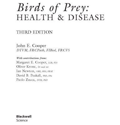 خرید و دانلود نسخه کامل کتاب Birds of Prey: Health and Disease