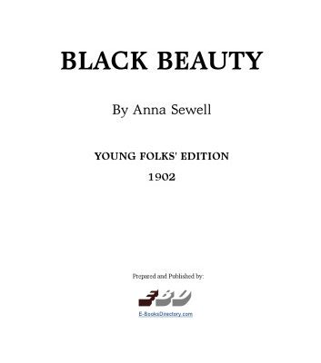 خرید و دانلود نسخه کامل کتاب Black Beauty: Young Folks’ Edition (Illustrated Edition)
