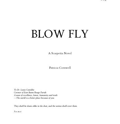 خرید و دانلود نسخه کامل کتاب Blow Fly