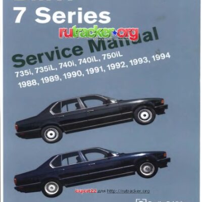 خرید و دانلود نسخه کامل کتاب BMW 7 series: service manual: 735i, 735iL, 740i, 740iL, 750iL, 1988, 1989, 1990, 1991, 1992, 1993, 1994