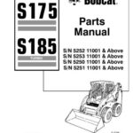 خرید و دانلود نسخه کامل کتاب Bobcat S175/S185. Parts Manual