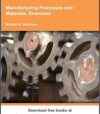 خرید و دانلود نسخه کامل کتاب Boboulos. Manufacturing Processes and Materials: Exercises
