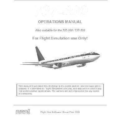 خرید و دانلود نسخه کامل کتاب Boeing 737-400. Operations manual