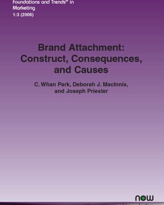خرید و دانلود نسخه کامل کتاب Brand Attachment: Construct, Consequences and Causes