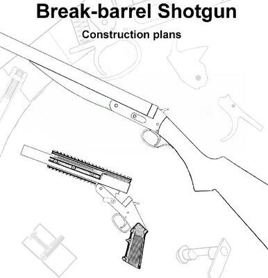 خرید و دانلود نسخه کامل کتاب Break-Barrel Shotgun Plans – Practical Scrap Metal Small Arms Volume 14